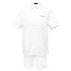 2026 весна лето новый продукт Castelbajac рубашка-поло с коротким рукавом & шорты верх и низ в комплекте ( белый ) (M)(L)(LL)SU*02721627911101