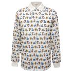 40%OFF 2024 осень-зима новый продукт Mila Schon × Disney Винни Пух рубашка-поло с длинным рукавом ( белый ) (M)(L)(LL) PS*04733437310201