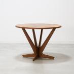 UD21384lmodel72.KUBUS раунд кофе стол ( щеки )φ76cm / Holger Georg Jensenl Северная Европа Дания. Vintage мебель 