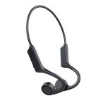 骨伝導ヘッドホン ブルートゥースイヤホン 耳かけ型 ブラック HIDISC HD-BCEX4BK/0066ｘ１本/送料無料