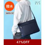 【SALE / 47%OFF】ショルダーバッグ A4 メンズ 撥水 【IS/IT公式 ショルダーバッグ A4 (オックス) No.952103】