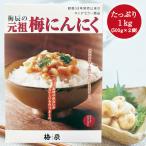 梅にんにく 1kg 500g×2 ニンニク 南高梅 かつおぶし なんこううめ ニンニクレクチン アリシン 小粒 にんにく 臭わない ご飯のお供 ガーリック 漬物 中京医薬品