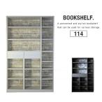 本棚 114 国産 書棚 シーク 大型便