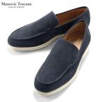 マノヴィエトスカーネ Manovie Toscane / 当店別注カーフスエードモカシンスニーカー「LORENZO STICTH」(MARINE/ネイビー)