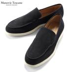 マノヴィエトスカーネ Manovie Toscane / 当店別注カーフスエードモカシンスニーカー「LORENZO STICTH」(NERO/ブラック)