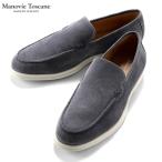 マノヴィエトスカーネ Manovie Toscane / 当店別注カーフスエードモカシンスニーカー「LORENZO STICTH」(GREY NAVY/スレートグレー)