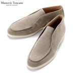 マノヴィエトスカーネ Manovie Toscane / カーフスエードスリッポンアンクルブーツ「LEO」(BEIGE/ベージュ)