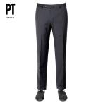 【SALE/返品・交換不可】PT TORINO ピーティートリノ / 25SS テクノウォッシャブルウールストレッチトロピカルノープリーツパンツ「TRAVEL」(ダークネ