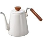 ショッピングハリオ HARIO ボナ・琺瑯ドリップケトル BDK-80-W ハリオ HNM