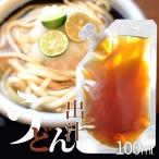 うどんだし 100ml だし 出汁 しょうゆ 鰹節 10倍 濃縮 希釈 送料無料 巣ごもり 小分けパック 使い切り 500円 ぽっきり  応援 すごもり 美味しい