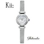 ショッピングシチズン Kii キー シチズン CITIZEN ソーラー エコドライブ シルバー文字盤 正規品 レディース腕時計 EG7080-53A