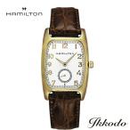 ショッピングハミルトン ボーナスストア＋10% ハミルトン HAMILTON ボルトン Boulton Quartz クォーツ 幅31,6×27mm （イエローPVD）  正規品 2年保証 H13431553