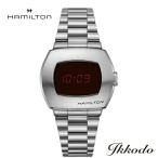ショッピングハミルトン ボーナスストア＋10% ハミルトン HAMILTON PSR DIGITAL QUARTZ パルサー クォーツ 40.8mm  正規品 2年保証 腕時計 H52414130