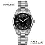 ショッピングハミルトン ボーナスストア＋10% ハミルトン HAMILTON フィールド クォーツ Field クォーツ 40ミリ メタルブレス 5気圧防水 正規品 2年保証 H68551933