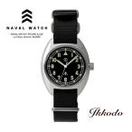 ナバルウォッチ Naval Watch ミリタリー military Royal Air Force type 38×47mm 5気圧防水 正規品 メンズ腕時計 Mil.-02B【Mil02B】