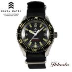 2/20より価格改定 ボーナスストア＋10% ナバルウォッチ Naval Watch ミリタリー ROYAL Military Diver TYPE 41mm 自動巻き 正規品 MIL.-05B SV/BK