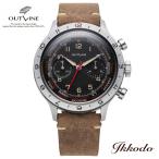 ボーナスストア＋10% アウトライン・パイロットクロノ20th リミテッド OUTLINE Pilot Chrono 20th Limited クォーツ 42mm 腕時計 正規品 YK20221-1BL