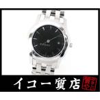 イコー質店　グッチ　YA055211　Gクラス　5500XL　メンズ　ブラックダイヤル　クオーツ　美 ...