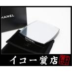 iko- ломбард Chanel двусторонний зеркало 2016 год Novelty не использовался товар черный RY2372