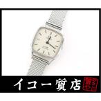 イコー質店　オメガ　★極希少　ヴィンテージ品　デビル　スクエア　プッシュ式リューズ　レディース　クオーツ　RY7081