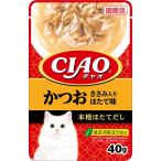 いなば チャオ パウチ かつお ささみ入りほたて味 40g IC-203