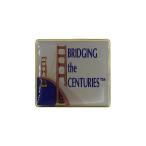 ピンズ ピンバッジ ピンバッチ 橋 BRIDGING the CENTURIES 留め具付き