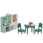  игрушка девочка Sylvanian Families . часть магазин обеденный салон комплект Epo k фирма 