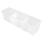  длинный корзина тонкий Izumi .. перегородка 2 листов есть 10 шт место хранения мелкие вещи 