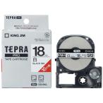  Tepra лента картридж Tepra PRO картридж белый . чёрный знак длинный модель 18mm King Jim 