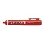 マーカー 油性マーカー マッキーノック 太字（赤）ゼブラ