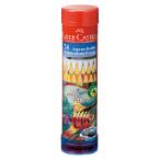 ショッピング色鉛筆 色鉛筆 色えんぴつ 水彩色鉛筆 丸缶 24色セット ファーバーカステル