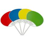  веер "uchiwa" одноцветный праздник лето праздник движение . цвет веер "uchiwa" желтый 