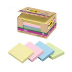  клейкий лист ... симпатичный модный Ekono упаковка чуть более склеивание Note 75×50mm пастель 3M