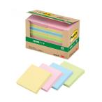  клейкий лист ... симпатичный модный блок питания 75×75mm пастель 3M