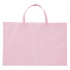 作品袋 さくひんバッグ マチなし 不織布 桃 サンワ
