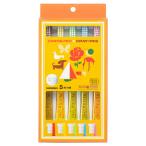 歯ブラシ サクラクレパス クレパス風ハブラシ５本組 デンタルプロ（メール便対象商品）（メール便2点まで）