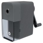 鉛筆削り シンプル おしゃれ コンパクト えんぴつ削り 太い鉛筆も削れる手動鉛筆削り ホワイト ナカバヤシ