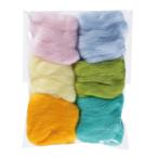  фетр ткань шерстяной войлок шерсть цвет фетр 6 -цветный набор пастель 