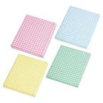 おはながみ お花紙 チェック柄 ペーパーポンポン 200枚 （2） ブルー サンケン（メール便対象商品）（メール便3点まで）