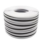 紐 梱包 荷造り 手芸 編み物 バッグ かご かごバッグ PPバンド 15mm×100m  単色 ホワイト×黒 信越工業