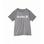 Hurley Kids ハーレー 男の子用 ファッション 子供服 Tシャツ UPF 50+ Short Sleeve T-Shirt (Little Kids) - Black Heather