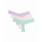 Hanky Panky ハンキーパンキー レディース 女性用 ファッション 下着 ショーツ Lovability Mega Perfect Pack - Bliss Pink/Cool Lavender/Mint Spring