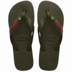 ショッピングhavaianas Havaianas Kids ハワイアナス 男の子用 キッズシューズ 子供靴 サンダル Brazil Logo Flip Flops (Toddler/Little Kid/Big Kid) - Green