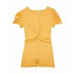 HABITUAL girl 女の子用 ファッション 子供服 ベビー服 赤ちゃん ロンパース Cosima Front Twist Romper (Big Kids) - Yellow