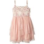 Us Angels USエンジェル 女の子用 ファッション 子供服 ドレス 3D Flower Bodice Tutu Dress (Big Kids) - Blush
