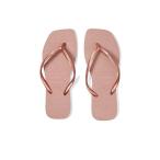 ショッピングハワイアナス Havaianas ハワイアナス レディース 女性用 シューズ 靴 サンダル Slim Square Flip Flop Sandal - Crocus Rose