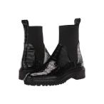 Loeffler Randall ロフラーランドール レディース 女性用 シューズ 靴 ブーツ チェルシーブーツ アンクル Bridget Chelsea Combat Boot - Black Shiny Emboss..