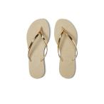 ショッピングhavaianas Havaianas ハワイアナス レディース 女性用 シューズ 靴 サンダル You Metallic Flip Flop Sandal - Golden Sand Metallic