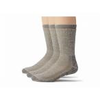 Smartwool スマートウール メンズ 男性用 ファッション ソックス 靴下 スリッパ Classic Hike Extra Cushion Crew Socks 3-Pack - Taupe