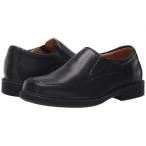 Florsheim Kids フローシャイム 男の子用 キッズシューズ 子供靴 ローファー Bogan Jr. II (Toddler/Little Kid/Big Kid) - Black Smooth Leather